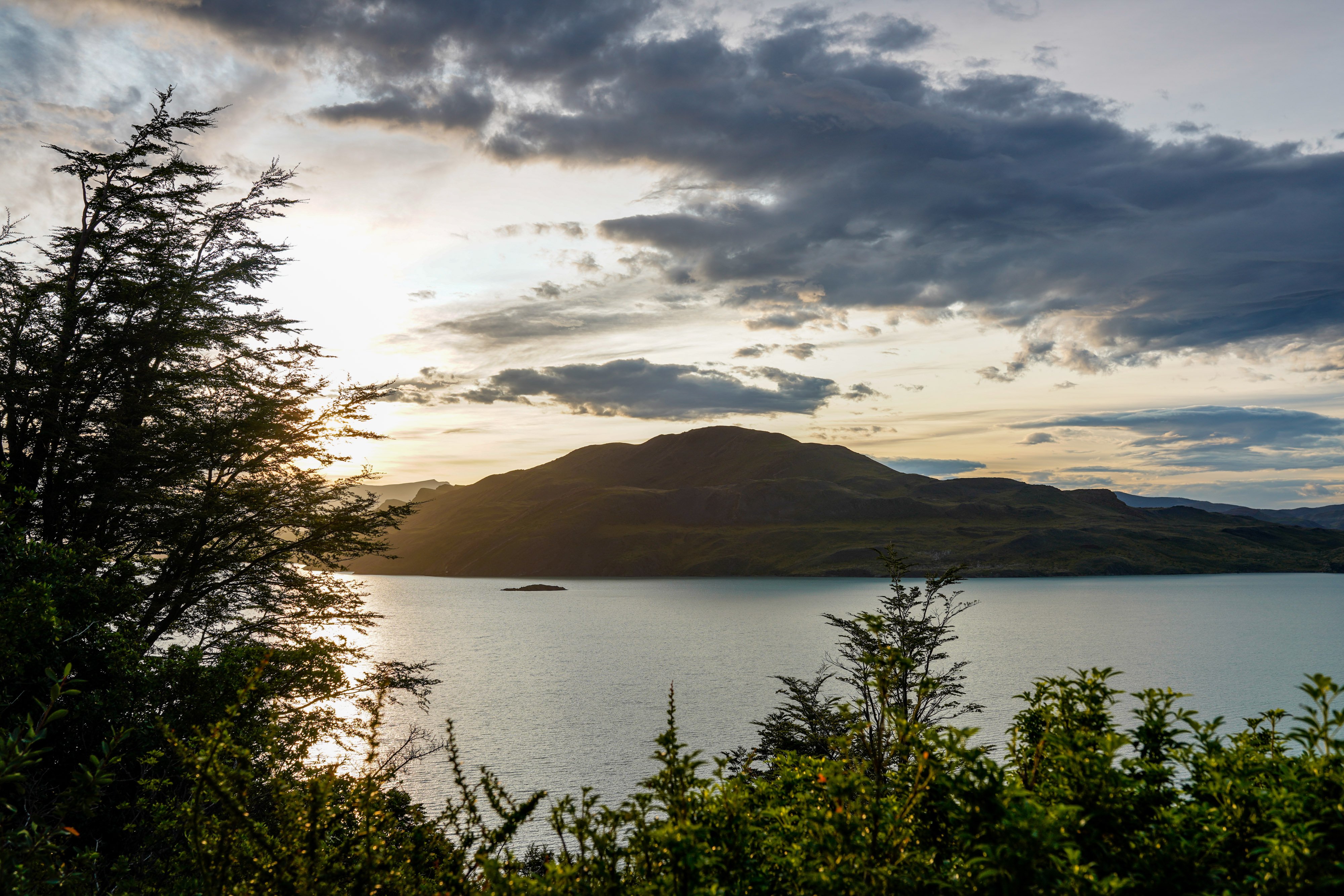 Vista a Lago Nordenskjöld del Valle Francés