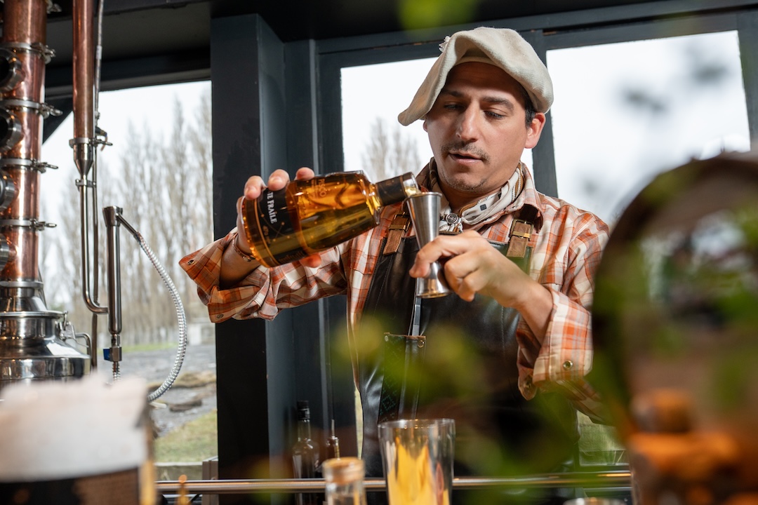 Bartender at Pionero Bar
