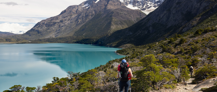 Cuernos Sector: mountains, forests, and cristal blue waters